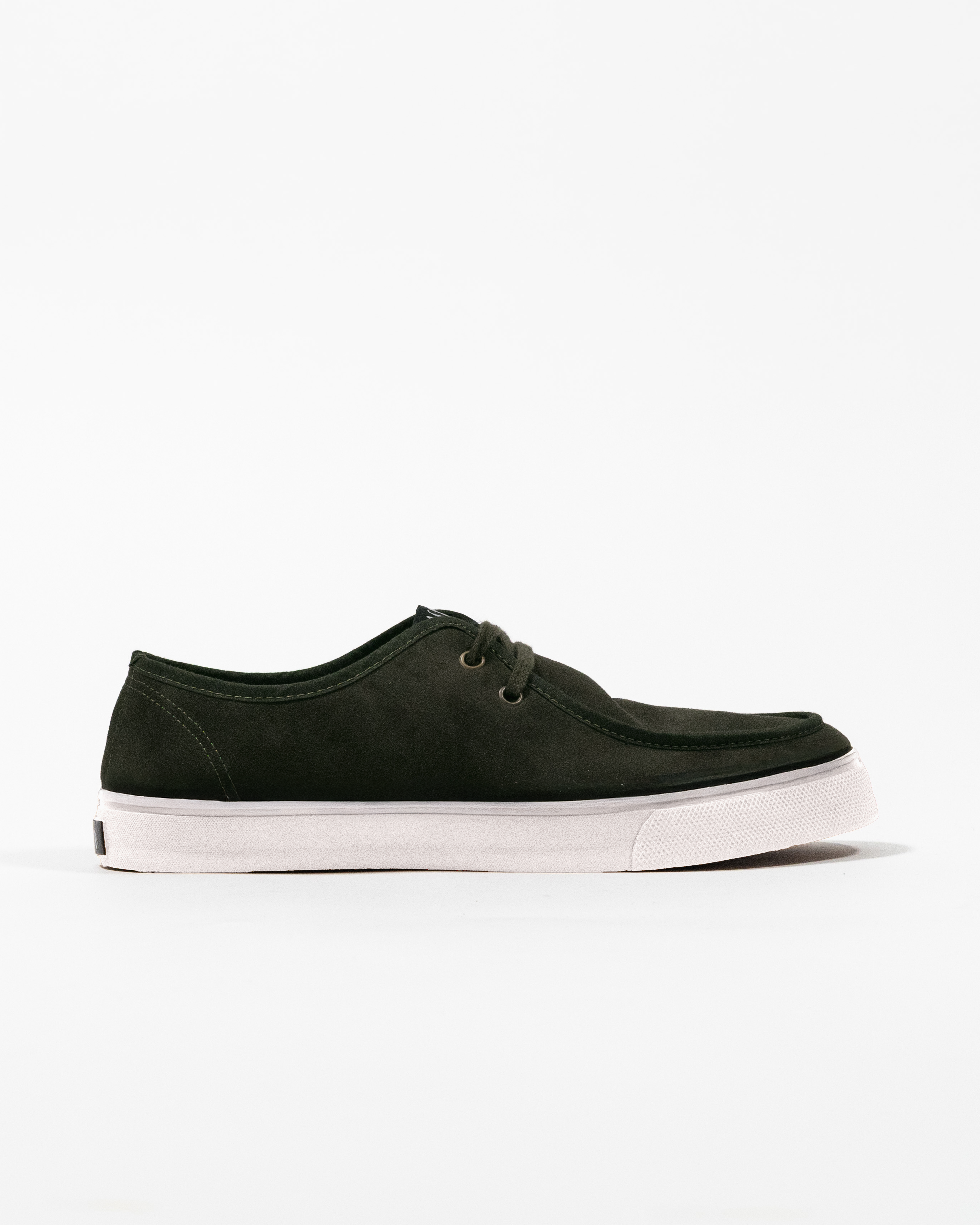 Vegan Moccasins Green-White Colour | El Capitan Forest Wasted Shoes